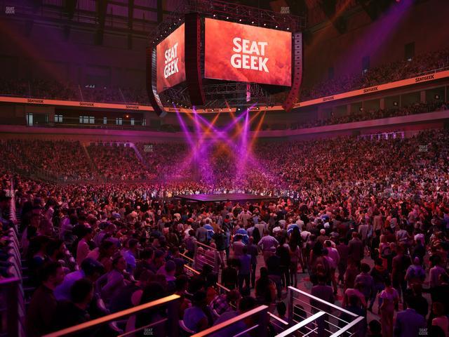 Dickies Arena - Section 103 Seat View