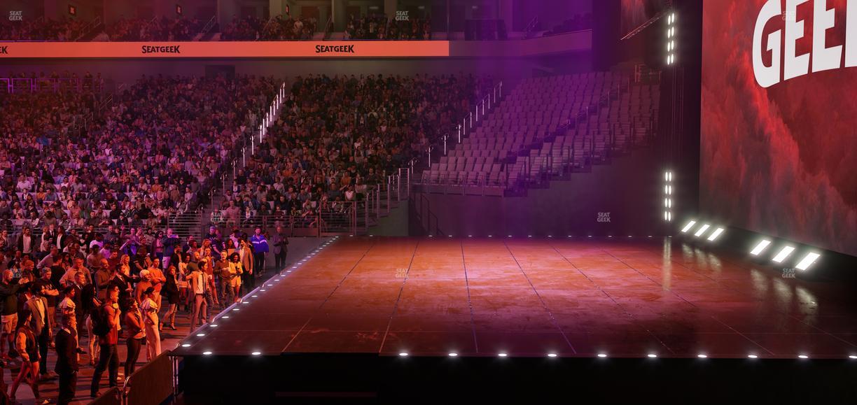 Dickies Arena - Section 103 Seat View