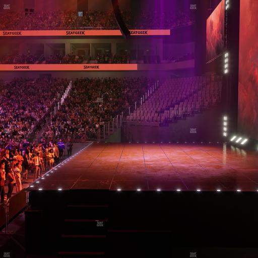 Dickies Arena - Section 103 Seat View