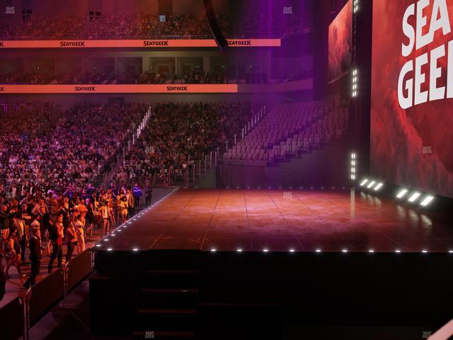 Dickies Arena - Section 103 Seat View