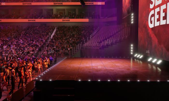 Dickies Arena - Section 103 Seat View