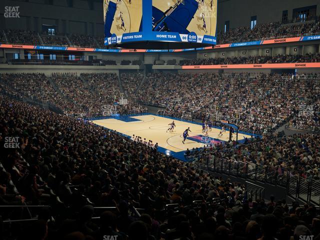 Dickies Arena - Section 103 Seat View