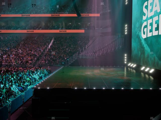 Dickies Arena - Section 103 Seat View