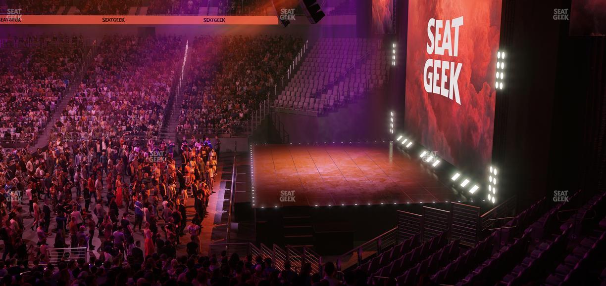 Dickies Arena - Section 104 Seat View