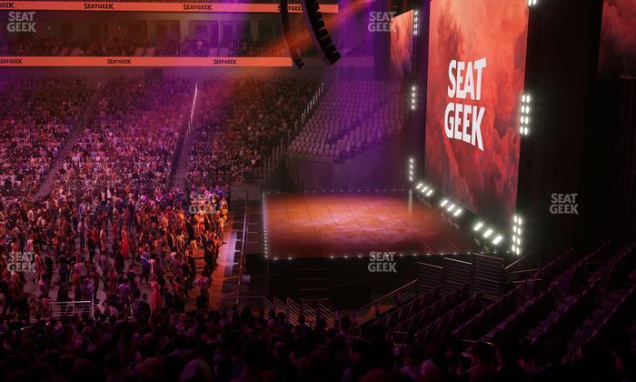 Dickies Arena - Section 104 Seat View