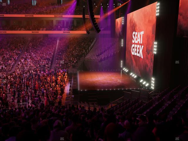 Dickies Arena - Section 104 Seat View