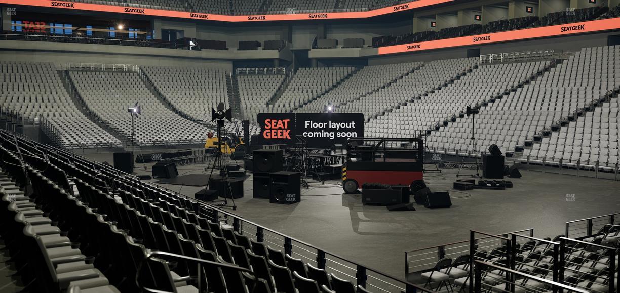 Dickies Arena - Section 104 Seat View