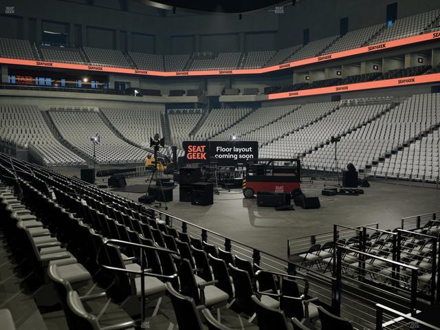 Dickies Arena - Section 104 Seat View