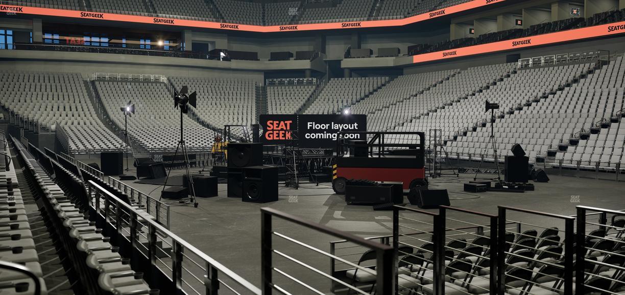 Dickies Arena - Section 104 Seat View