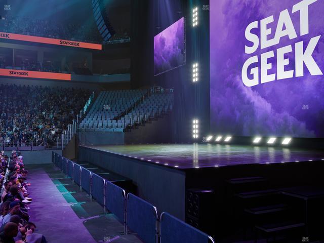 Dickies Arena - Section 104 Seat View