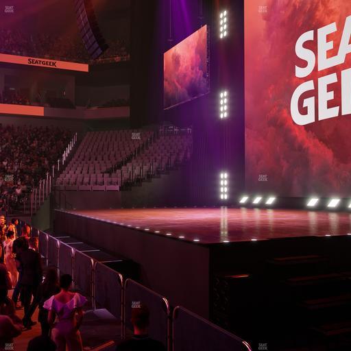 Dickies Arena - Section 104 Seat View