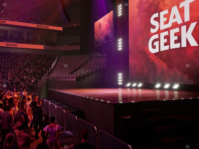 Dickies Arena - Section 104 Seat View