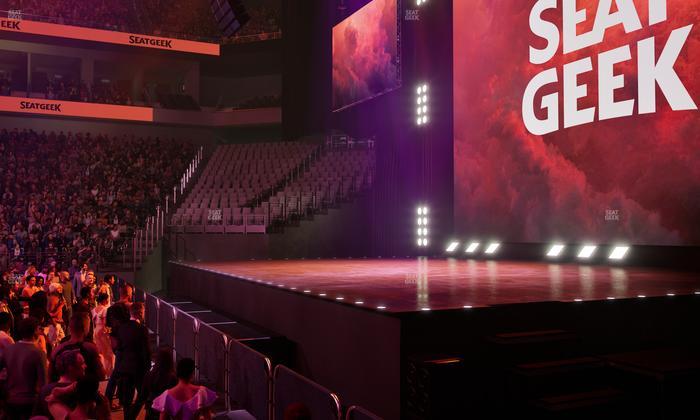 Dickies Arena - Section 104 Seat View