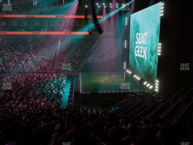 Dickies Arena - Section 104 Seat View