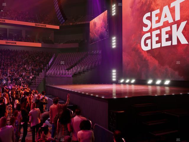 Dickies Arena - Section 104 Seat View