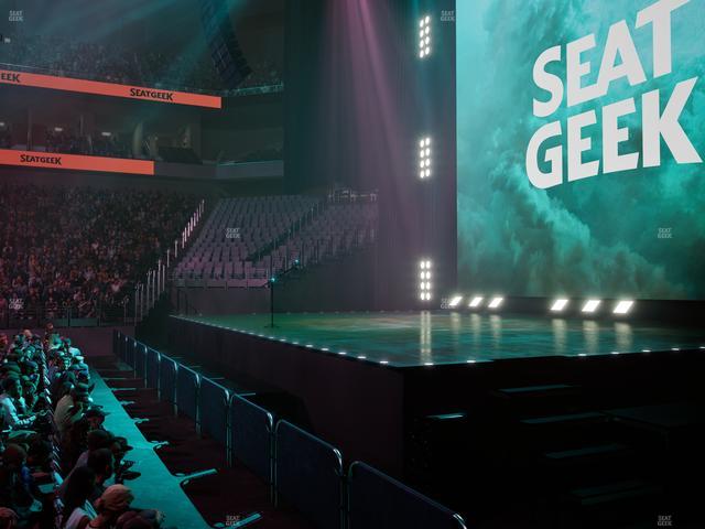 Dickies Arena - Section 104 Seat View