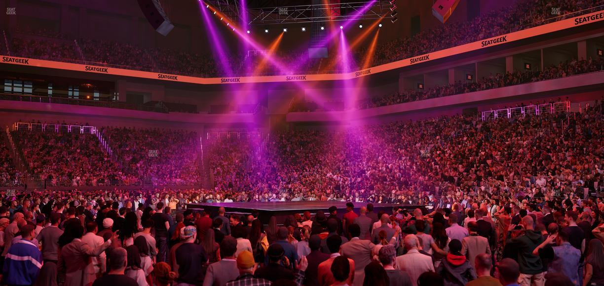 Dickies Arena - Section 105 Seat View