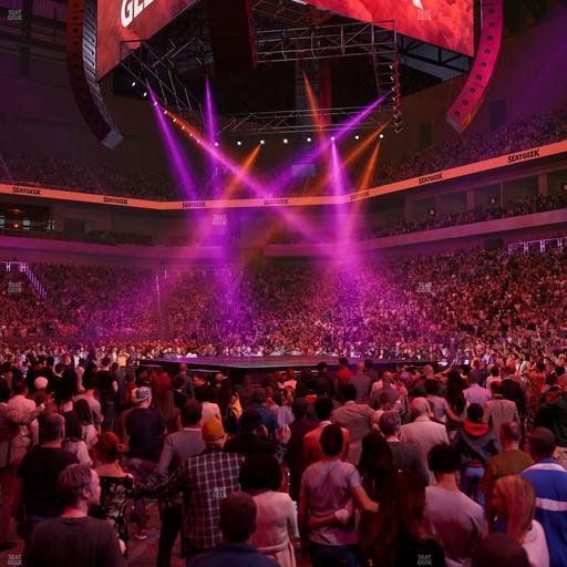 Dickies Arena - Section 105 Seat View