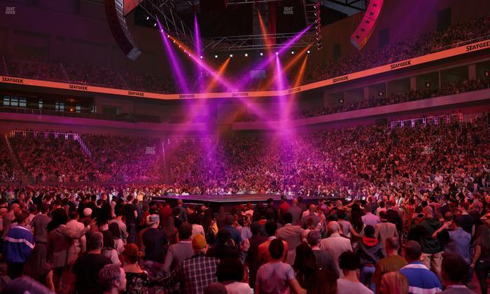 Dickies Arena - Section 105 Seat View