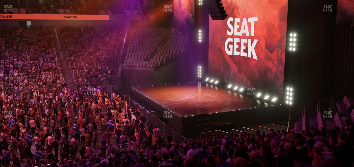 Dickies Arena - Section 105 Seat View