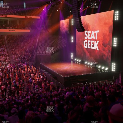 Dickies Arena - Section 105 Seat View