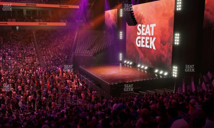 Dickies Arena - Section 105 Seat View