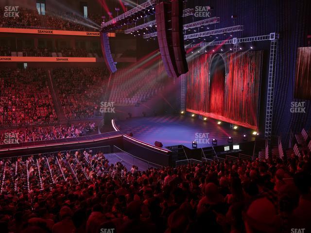 Dickies Arena - Section 105 Seat View