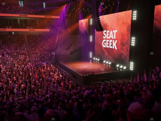 Dickies Arena - Section 105 Seat View