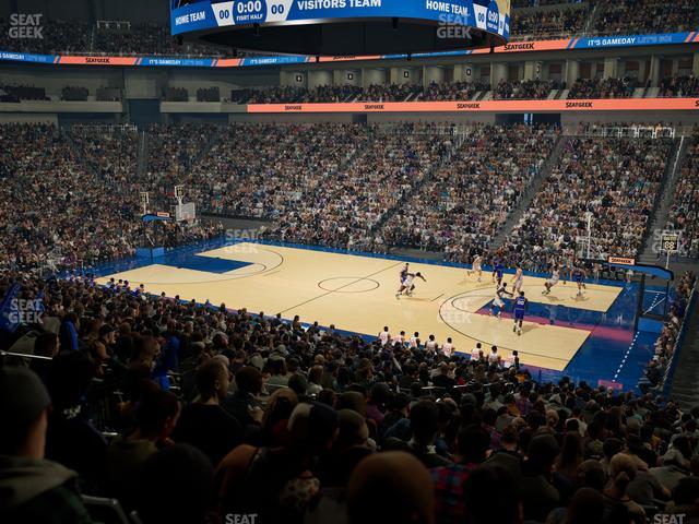 Dickies Arena - Section 105 Seat View