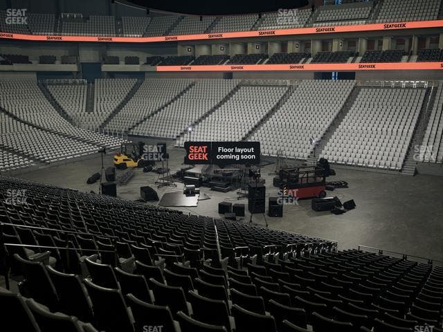 Dickies Arena - Section 105 Seat View Dickies Arena - Section 105 Seat View