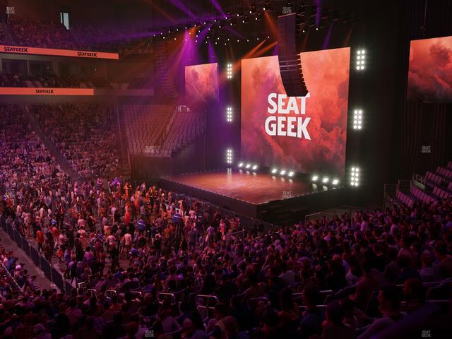 Dickies Arena - Section 106 Seat View