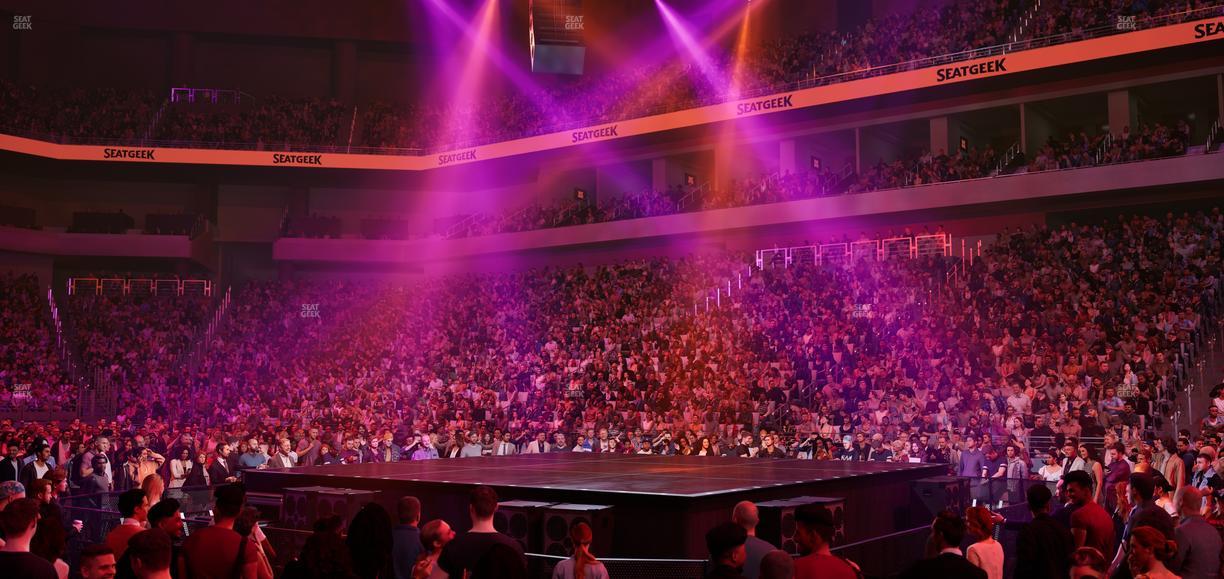 Dickies Arena - Section 106 Seat View