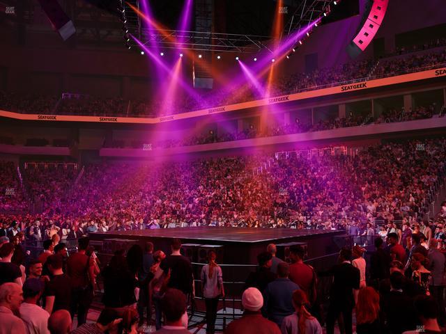 Dickies Arena - Section 106 Seat View