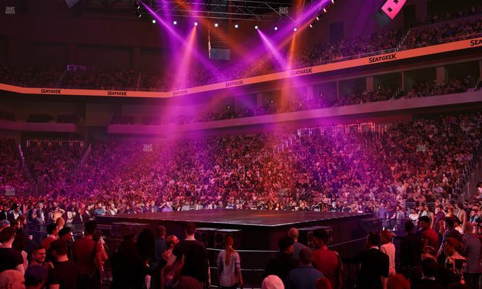 Dickies Arena - Section 106 Seat View
