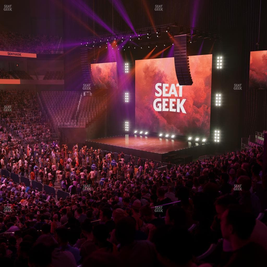 Dickies Arena - Section 107 Seat View