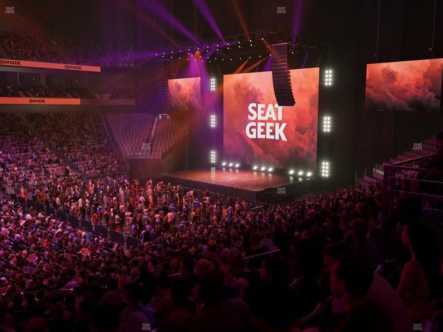 Dickies Arena - Section 107 Seat View