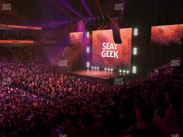 Dickies Arena - Section 107 Seat View