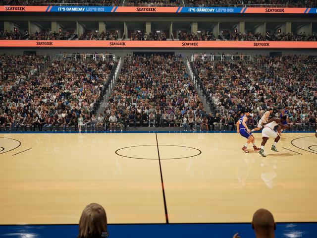 Dickies Arena - Section 107 Seat View Dickies Arena - Section 107 Seat View