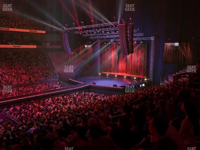 Dickies Arena - Section 107 Seat View