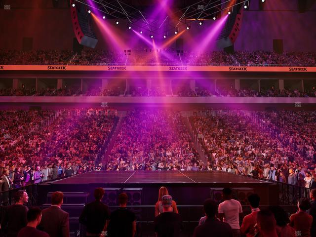 Dickies Arena - Section 107 Seat View