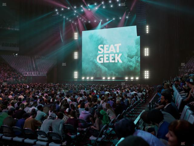 Dickies Arena - Section 107 Seat View