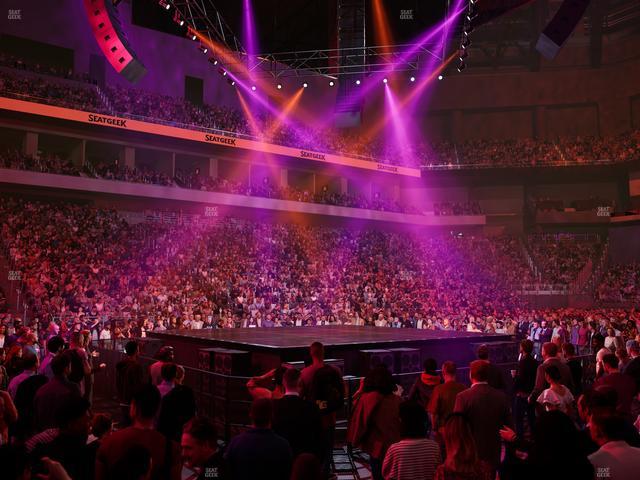 Dickies Arena - Section 108 Seat View