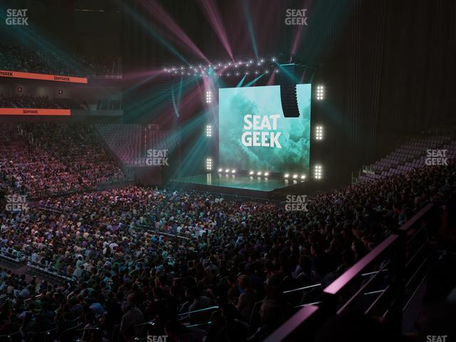 Dickies Arena - Section 108 Seat View