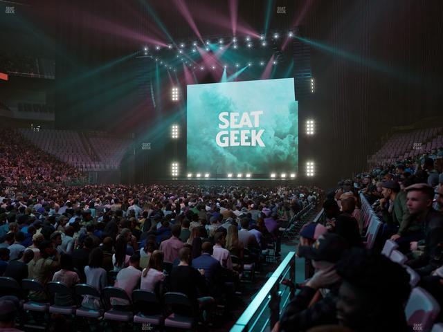 Dickies Arena - Section 108 Seat View