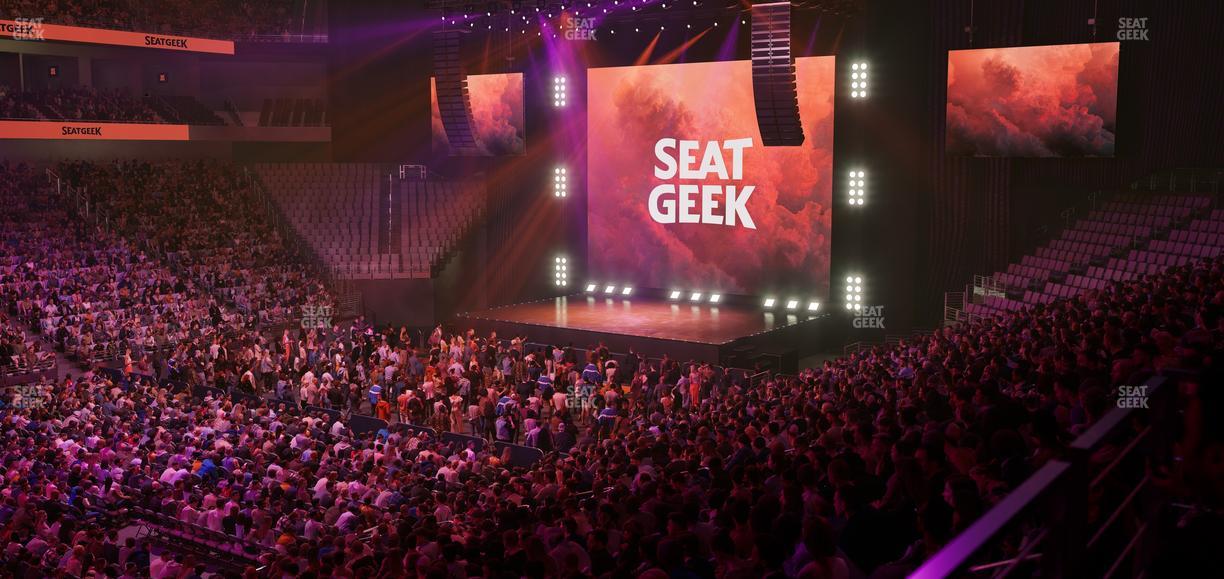 Dickies Arena - Section 108 Seat View