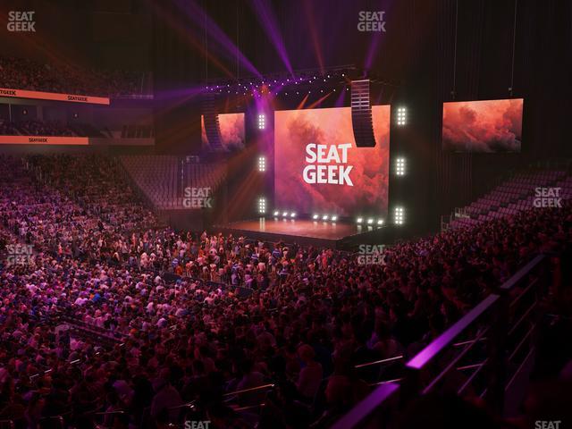 Dickies Arena - Section 108 Seat View Dickies Arena - Section 108 Seat View