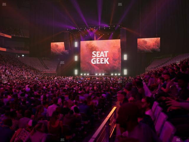 Dickies Arena - Section 109 Seat View
