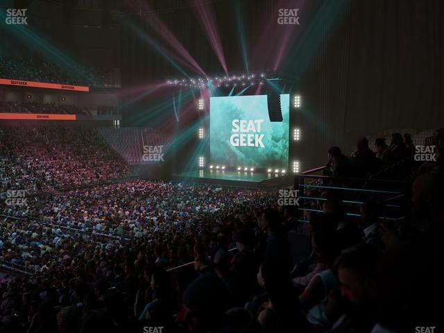 Dickies Arena - Section 109 Seat View