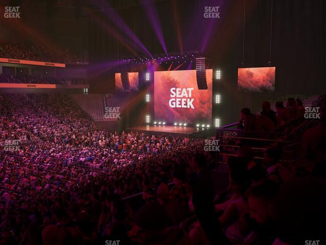 Dickies Arena - Section 109 Seat View Dickies Arena - Section 109 Seat View