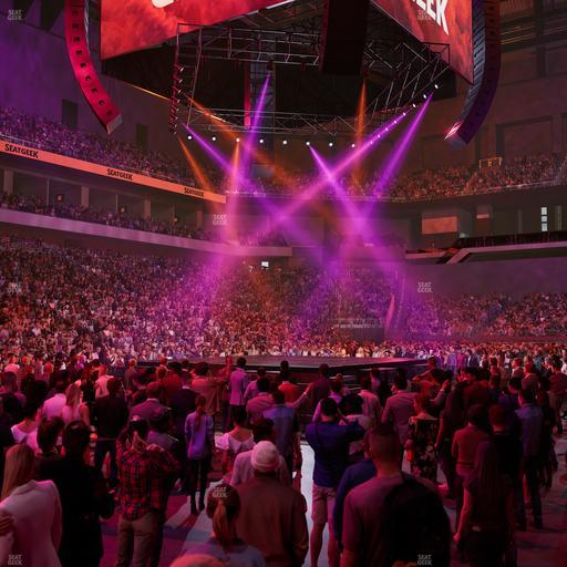 Dickies Arena - Section 109 Seat View